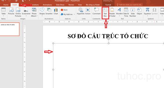 Cách chèn sơ đồ trong PowerPoint 01