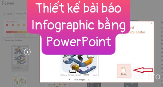 Thiết kế bài báo Infographic bằng PowerPoint